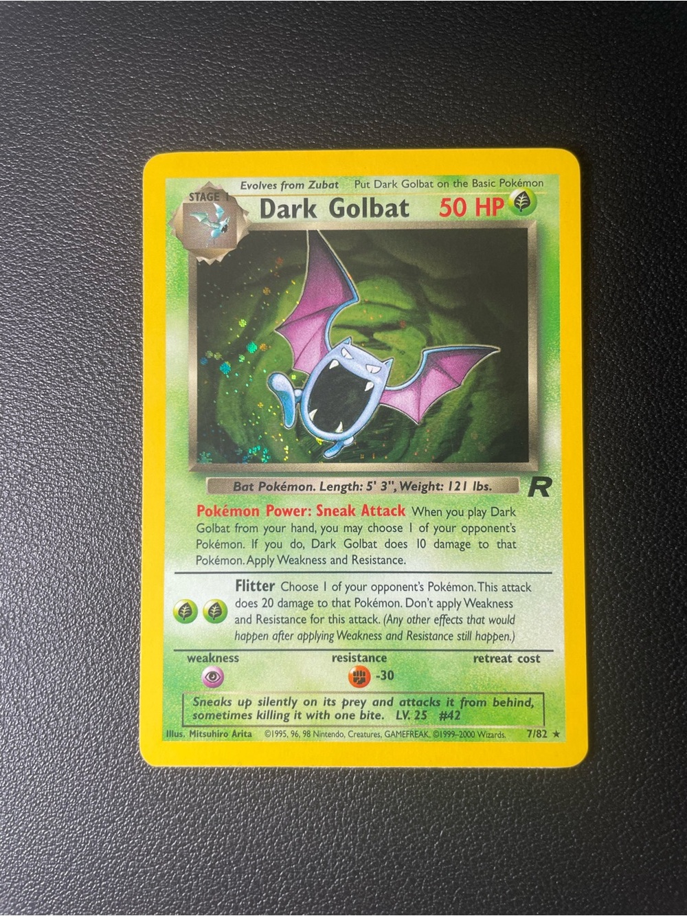 Dark Golbat #7/82/Pokemon Team Rocket